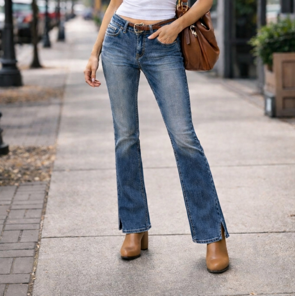 Silver Jeans Co Frances Bootcut Jeans Mid Rise 18” Bootcut Stretch Blue Denim